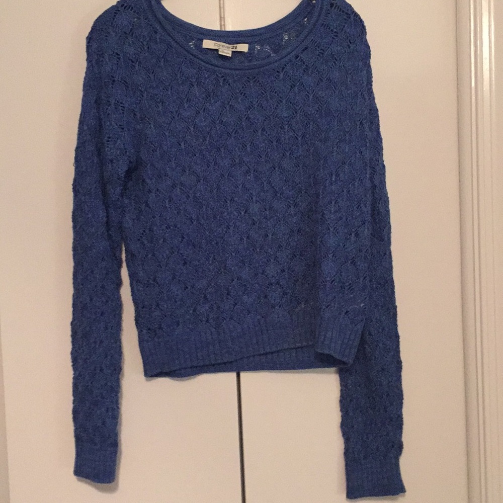 Royal Blue Sweater in Perfect Condition